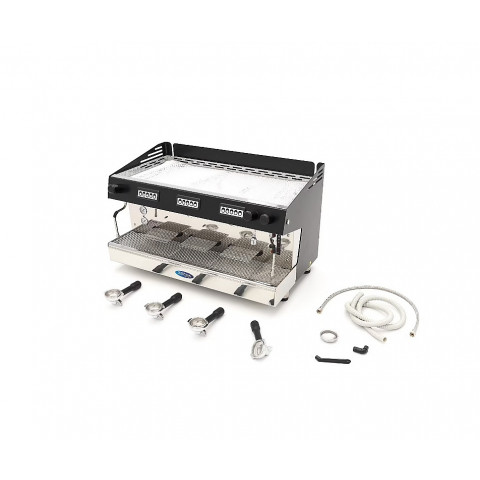 MAXIMA Espresso Kaffeemaschine - 3 Kolben - 540 Tassen/Stunde