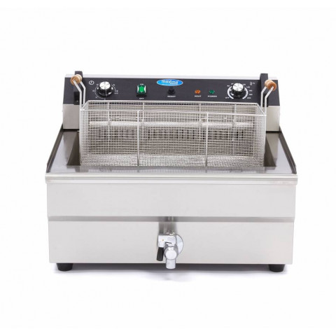 MAXIMA 30 Liter Tisch-Friteuse mit Fettablasshahn