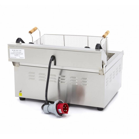 MAXIMA 30 Liter Tisch-Friteuse mit Fettablasshahn