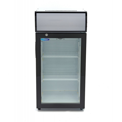 MAXIMA Display Getränkekühlschrank 80 Liter
