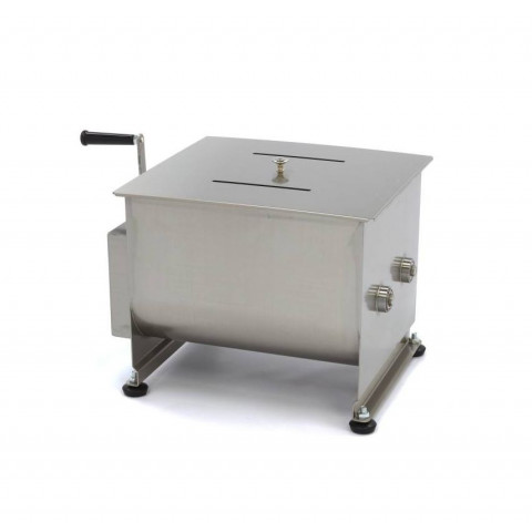 MAXIMA 30 Liter Manueller Fleischmischer mit Doppelachse