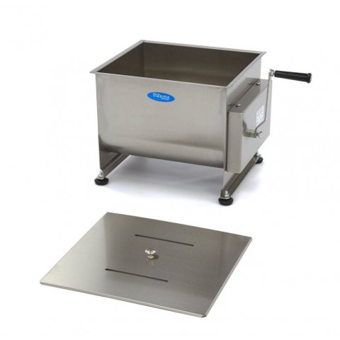 MAXIMA 30 Liter Manueller Fleischmischer mit Doppelachse