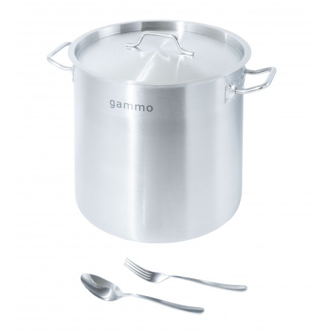 GAMMO Hochtopf mit Deckel 25 Liter 32x32cm