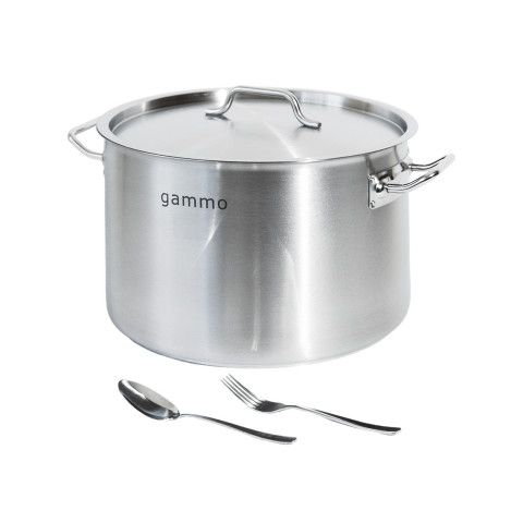 GAMMO Kochtopf mit Deckel 24 Liter 36x24cm