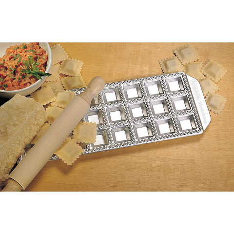 IMPERIA Ravioli classici Ravioli Form mit Teigrolle - 24 Stk