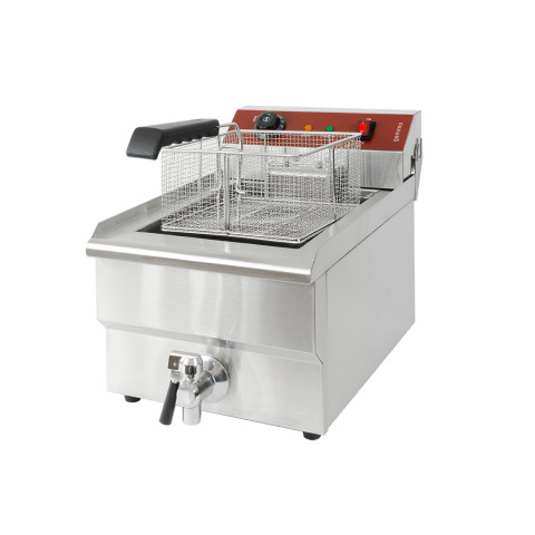 GAMMO elektrische Friteuse mit Fettablasshahn 16 Liter - 5kW