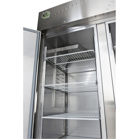 GAMMO Doppel Tiefkühlschrank mit Doppel Glastür 1300 Liter