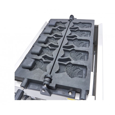MAXIMA Waffeleisen - Taiyaki/Fischform - 5 Stk