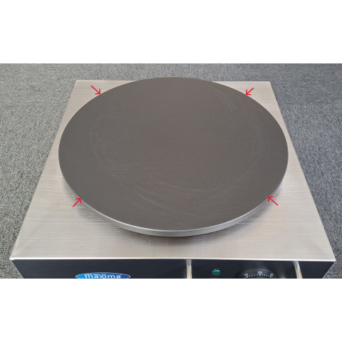 MAXIMA CP 1 Crepes Gerät elektrisch 40cm DEMO
