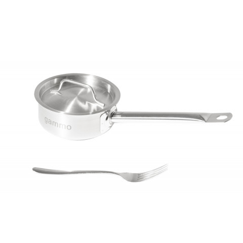 GAMMO Stieltopf mit Deckel 0.5 Liter 12x5 cm