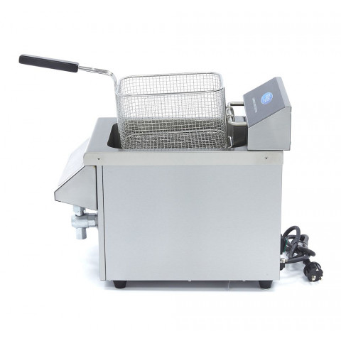 MAXIMA 8 Liter Induktions-Fritteuse mit Fettablasshahn DEMO