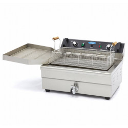 MAXIMA 20 Liter Tisch-Friteuse mit Fettablasshahn