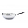 MAXIMA Edelstahl Induktions Wokpfanne 36cm