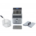 MAXIMA 8 Liter Induktions-Fritteuse mit Fettablasshahn