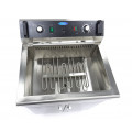 MAXIMA 35 Liter Tisch-Friteuse mit Fettablasshahn und Schrank