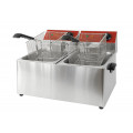 GAMMO elektrische Doppel Friteuse 8+8 Liter