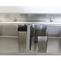 GAMMO Spültisch mit 2 Becken 50x50