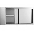 GAMMO Edelstahl Wandhängeschrank- mit Schiebetüren - 1200x400x670mm