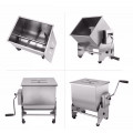 GAMMO manueller Fleischmischer mit Kippschüssel - 30 L/25 Kg Fleisch