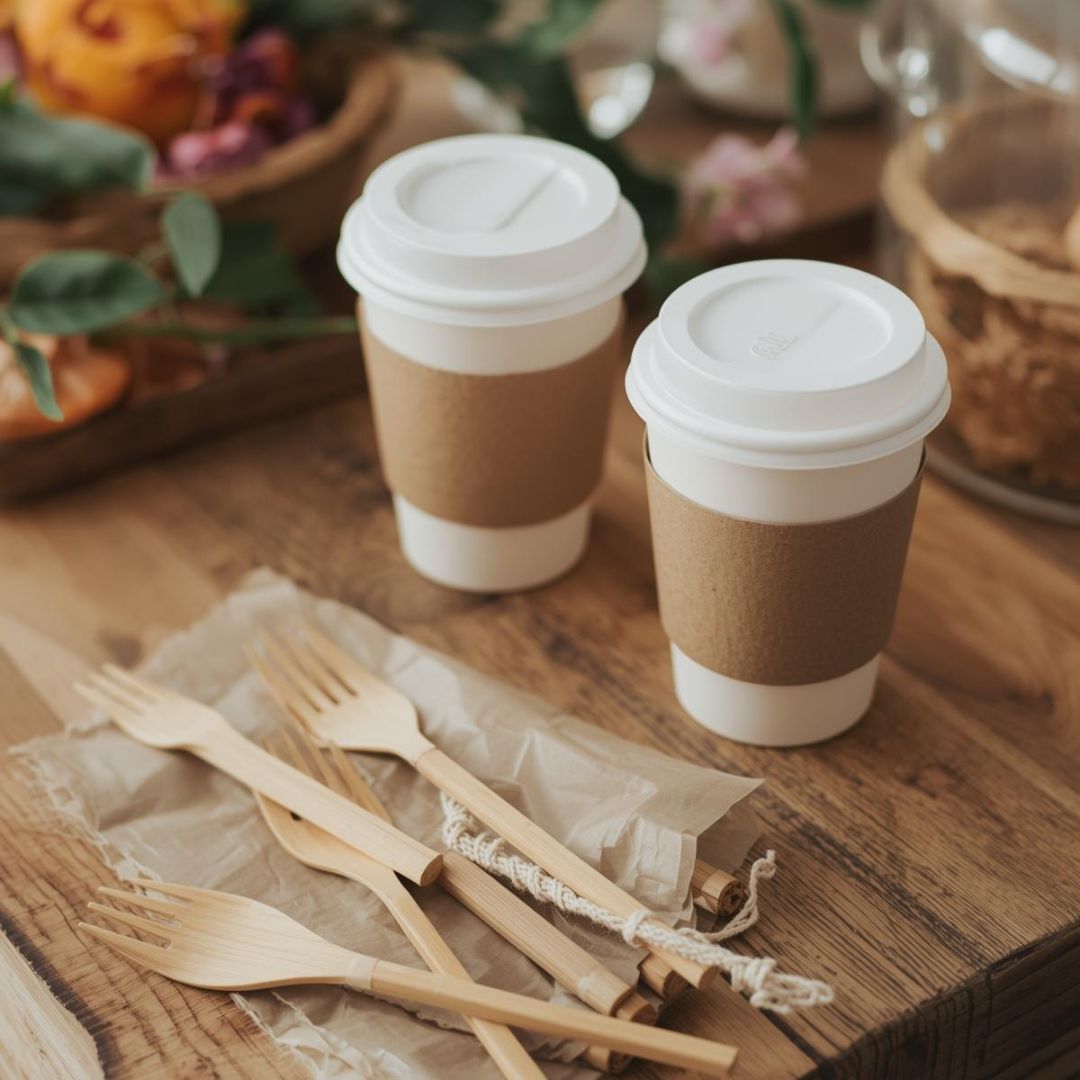 Abbaubare Küchenutensilien aus Naturmaterialien im Zeichen des Umweltschutzes und der Nachhaltigkeit