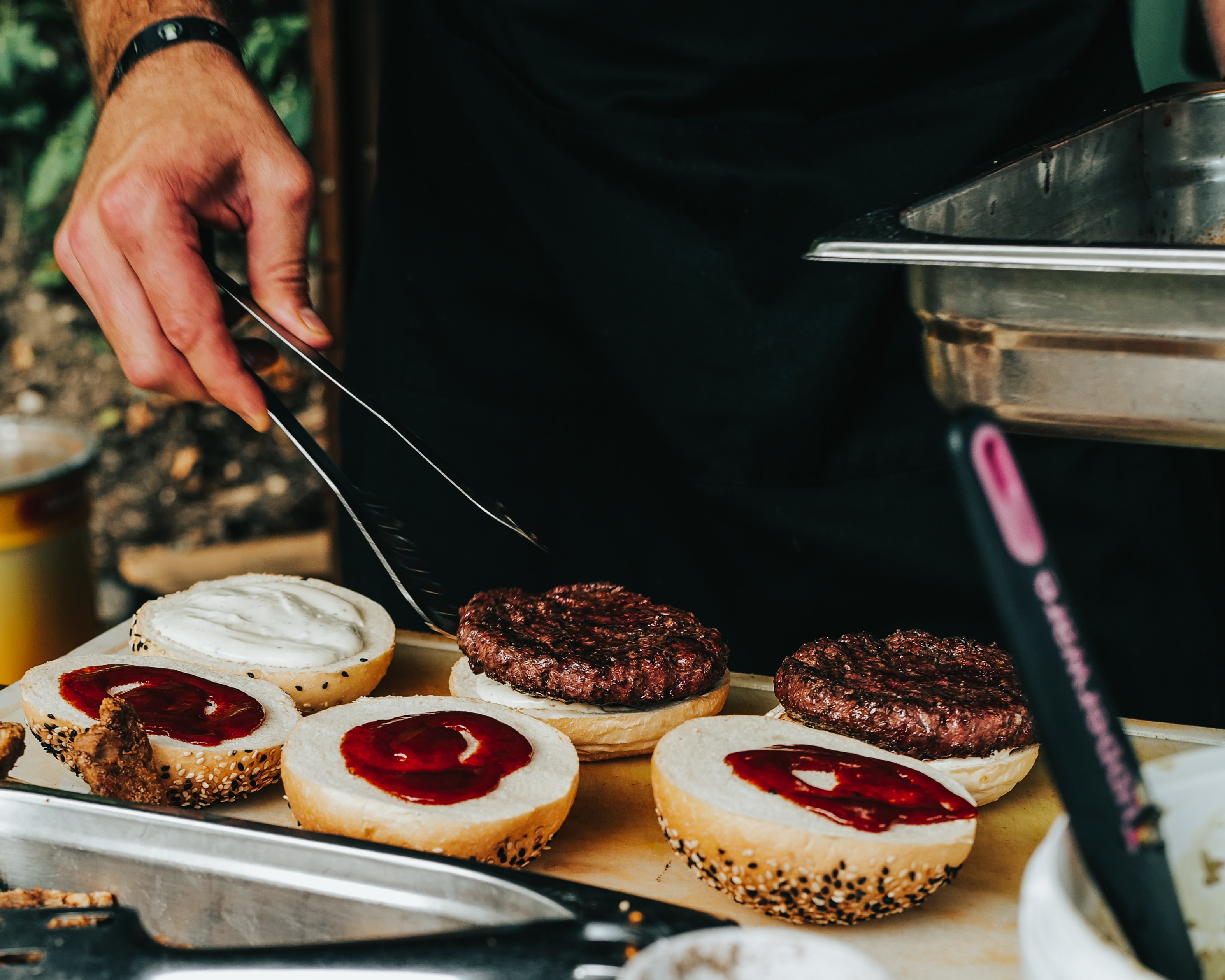 Das Geheimnis des perfekten Hamburgers: das Burger-Patty