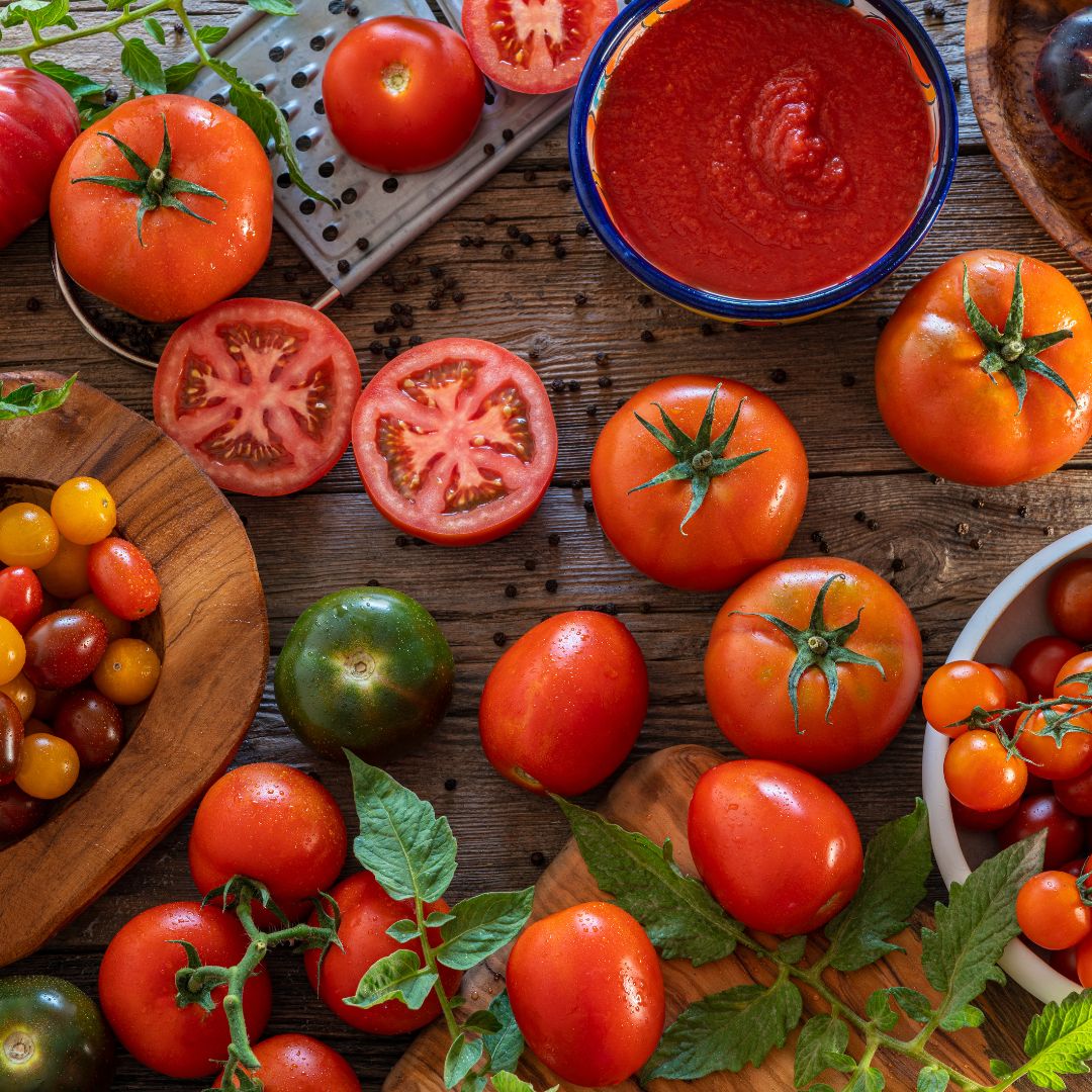 Schritte zum Einkochen von Tomaten